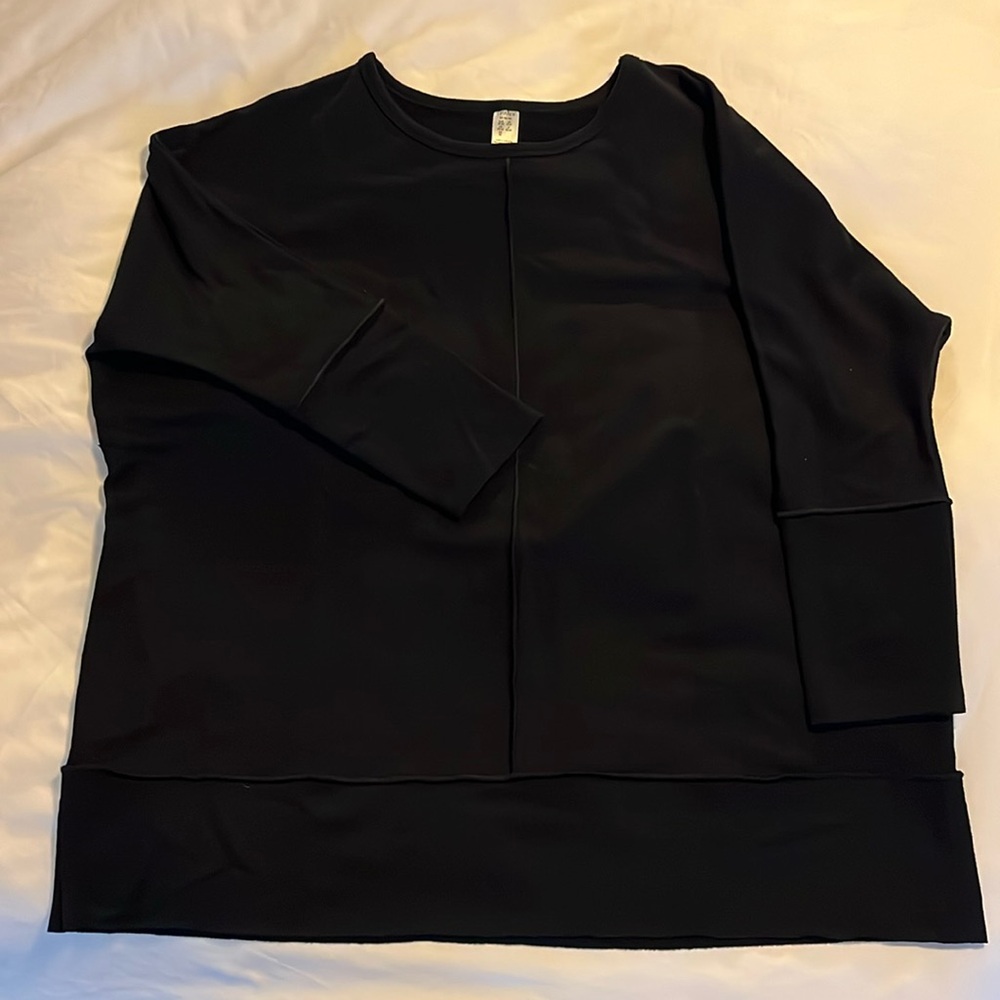 Spanx Dolman 3/4 Sleeve Black Sz M